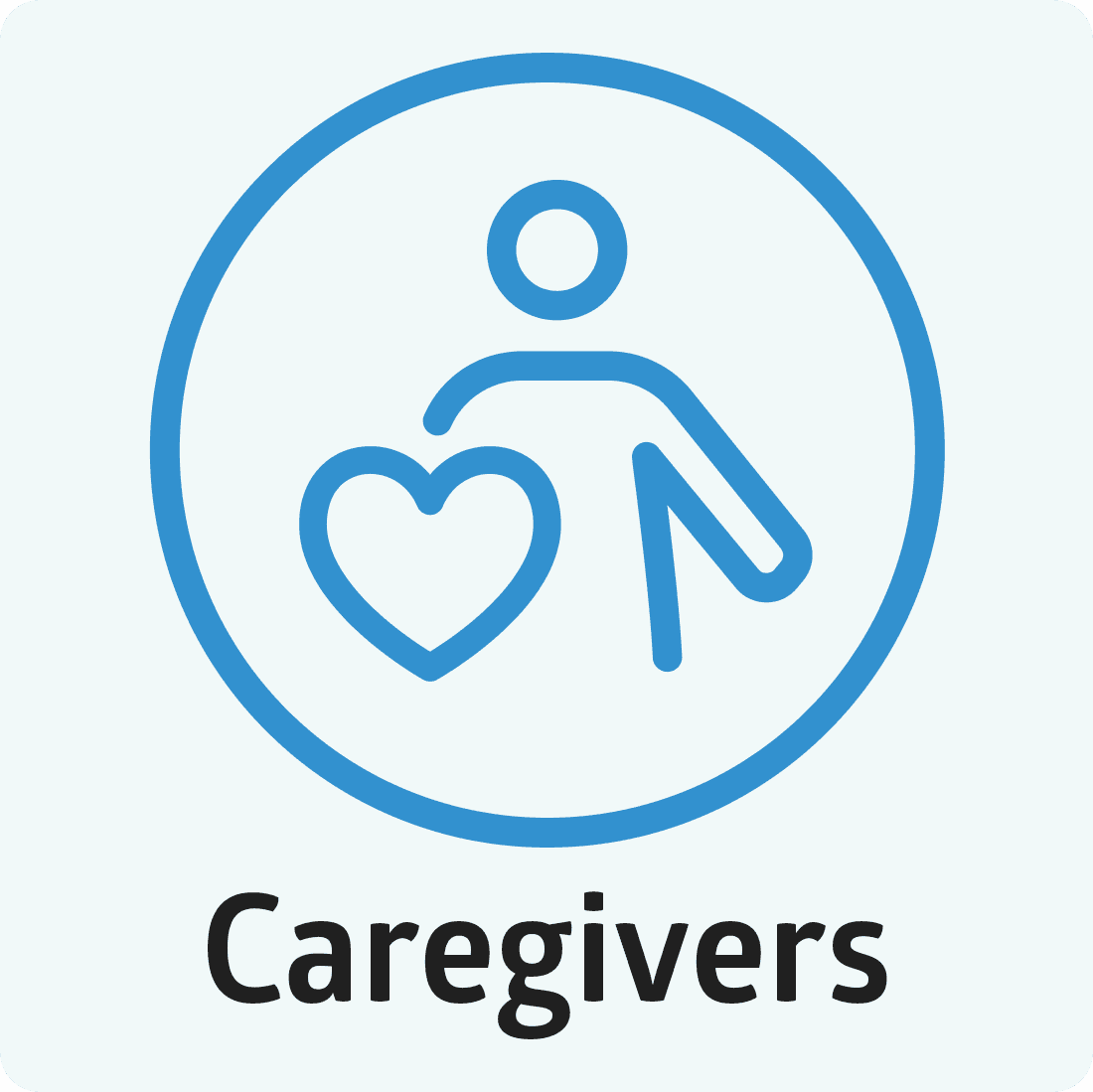 Positive Action 'Caregivers' icon as stakeholder for learner readiness.